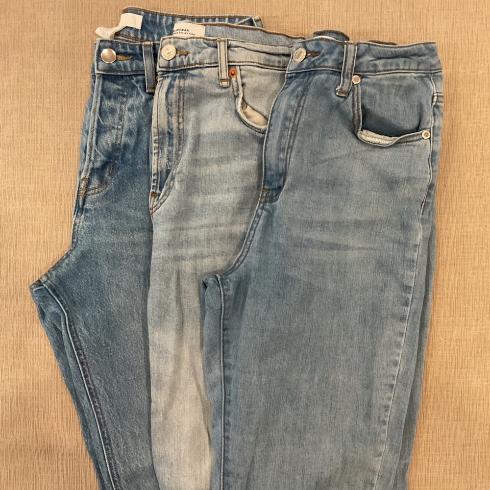 3 Pairs of Women’s Blue Jeans